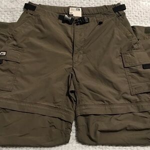 REI Olive Green Convertible pants
